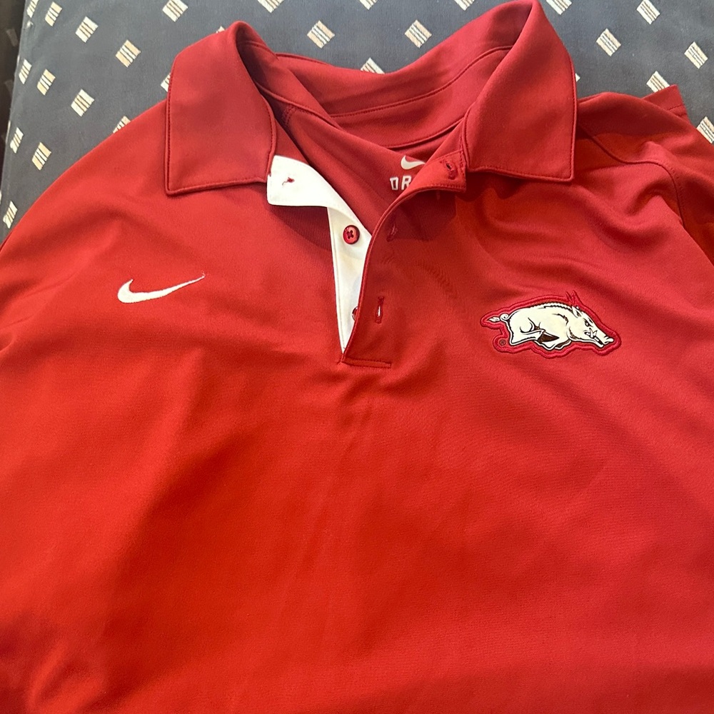 Nike Red Polo Shirt